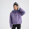 Novo Conjunto de Montanhismo Outdoor Três em Um à Prova de Vento e Impermeável para Mulheres Jaqueta Destacável Compra em Grupo