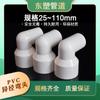 Fabricante de Guangdong Cotovelo Redutor de PVC 90 Graus Conector Redutor Branco Conector de Ângulo Reto 50 63 75 110 Acessórios