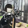 Novo Gancho para Veículo Elétrico para Evitar que Itens de Entrega Caiam, Gancho Duplo Modificado para Expansão Montada na Frente, Rack de Entrega Antiderramamento