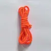 En stock de fábrica cuerda de paraguas línea miu 5 mm de núcleo poliéster color sólido tejido DIY colgante para mochila cuerda de ajuste de cintura flor