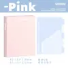 Cuaderno de Hojas Sueltas Antideslizante Brillante B5 Cuaderno de Alto Valor Estilo Ins Sencillo Estudiante Cubierta de Cuaderno de Hojas Sueltas