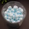 ABS Colorido Concha de Imitación Gotas de Agua Agujero Único Cuentas Brillantes Decoración para el Cabello Pendientes Joyería Hecha a Mano DIY Accesorios Cuentas Sueltas