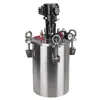 Tambor pneumático de pressão com agitador, tambor de aço inoxidável, máquina de dosagem, dosagem por pressão, tambor de armazenamento de pressão de 1L a 100L pode ser feito