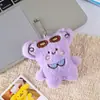 Colgante de Muñeco de Animal de Peluche Estilo Coreano Dibujo Animado Lindo Oso Conejo Koala Muñeco Decoración de Bolsa Regalo