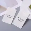 Etiquetas de Ropa Personalizadas de Alta Gama para Ropa de Mujer y Lencería, Etiquetas Colgantes de Alta Calidad para Prendas, Etiquetas Colgantes Hechas a Medida, Al Por Mayor