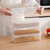 Caja Transparente Multifuncional para Almacenamiento de Fideos a Prueba de Insectos y Polvo Tanque de Almacenamiento de Fideos Caja Sellada para Conservar Frescura de Alimentos en el Refrigerador