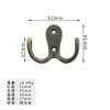 Jingmao Novo Estilo Chinês Ferro Pendurado na Parede Gancho Criativo para Porta de Cozinha e Banheiro Cabide para Roupas