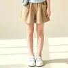 Conjunto de Top con Cuello Polo de Manga Corta y Pantalones de Moda para Niñas, Nuevo Estilo de Verano con Bloques de Color, Atuendo Casual para Niños Mayores