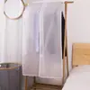 Funda de Tela para Ropa Antipolvo Bolsa Bloqueadora de Polvo Protección del Hogar Cubierta para Armario Cubierta de Plástico para el Hogar Transparente Antipolvo
