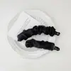Tela de Gasa Plisada Antideslizante Vertical Pinza para Cola de Caballo Alta Pinza Banana Elegante Pinza para el Cabello Accesorios para el Cabello