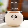 TEMU etiquetagem atacado vaso de flor carnuda cerâmica vaso vintage vaso criativo grés planta suculenta diâmetro grande tamanho grande