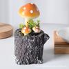 Simulação Média Toco Cogumelo Bonsai Espuma Criativo Pequenos Enfeites Decoração de Casa Interior Simulação de Flor Artificial Planta em Vaso