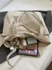 Bolso Cruzado Minimalista Casual Estilo Japonés para Mujer, Bolso Tote de Moda y Versátil para Estudiantes Universitarios, Adecuado para Clases y el Trayecto Diario