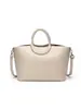Bolsa de mão e bolsa transversal tecidas para mulheres 2026 Estilo retrô europeu e americano novo conjunto de duas peças bolsa de mão diária bolsa tote