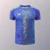 Uniformes de Tênis de Mesa Estilo Novo para Homens e Mulheres, Roupas Esportivas de Manga Curta para Homens, Mulheres e Crianças, Roupas de Treino de Secagem Rápida para Estudantes 6681