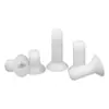 Parafuso de nylon Phillips cabeça chata escareado plástico parafuso isolante parafuso de nylon M2M2.5M3M4M5M6M8