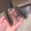 Galhos Dourados e Folhas de Jade~ Pente Invertido Estilo Retrô Francês Grampo de Cabelo Pente de Folha Pente de Inserção para Franja e Penteados de Mulheres Acessório de Cabelo