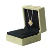 Collar Clásico y Moderno de Trébol de Cuatro Hojas para Mujer, Acero de Titanio, Diseño de Nicho de Doble Cara, Lujo Ligero, Regalo para Mejor Amiga, Collar Sencillo