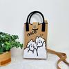 2024 Nueva Bolsa Rica para Teléfono Móvil Bolsa de Carrito Bolso Casual para Mujer Bolso de Moda Bolso para Teléfono Móvil Versátil para el Día a Día Bolso de Hombro