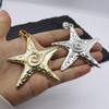 88x 66mm 15g aleación comercio exterior AliExpress explosión caliente animal marino estrella de mar colgante accesorios de colgante