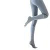 Meias de yoga profissionais de cinco dedos para mulheres, projetadas para outono e inverno, com aderência antiderrapante, absorção de choque e redução de ruído, adequadas para fitness indoor, Pilates e outros exercícios.