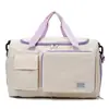 Bolso de Yoga para Mujer de Gran Capacidad Separación Seco y Húmedo Bolso Deportivo para Gimnasio para Hombre Moderno Sencillo Multifuncional Plegable