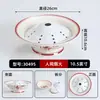 Plato creativo de barriga peluda de hielo seco a la antigua ciudad de Chongqing olla caliente plato retro nostálgico plato de res graso humeante plato característico de salchicha de ganso