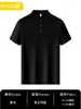 Polo de Trabajo Unisex de Manga Corta con Sensación de Hielo, Logo Bordado y Diseño Personalizado