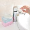 Caja de Jabón Portátil con Tapa Sellada para Viaje Impermeable para Baño de Casa Inodoro Lindo Portajabón con Cierre Caja de Jabón