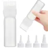 Botella para Tintorería con Escala, Botella para Loción de Permanente de Peluquería, Recipiente para Lavado de Cabello, Botella de Limpieza, Peine Medicinal, Spray de Agujero Único para Permanente y Teñido de Cabello