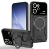 Funda Magnética para Teléfono Adecuada para Oppo Reno15Pro y Realme14Pro con Soporte, Cubierta Protectora Anticaídas