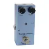 Pedal de efectos de guitarra: diez tipos de pedales de efectos mini, incluyendo delay, distorsión, overdrive, trémolo, coro simulado, un superventas transfronterizo
