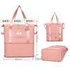 Bolso de mano adicional para mujer, ligero y de gran capacidad, para almacenamiento en distancias cortas.