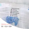 Muselina algodón gasa manta envolvente para envolver bebé toalla de swaddling manta de verano manta fina gasa toalla de baño envolvente sin agente fluorescente