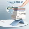 Soporte para Libros de Estudiante en Forma de L Archivo Grande para Libros Estante Simple de Escritorio Divisor Bafle para Libros Estantería Metálica para Libros al por Mayor