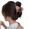 Grampo de Tubarão Grande para Cabelo Primavera/Verão 2025 para Prender o Cabelo na Parte de Trás da Cabeça, Acessórios de Cabelo para Mulheres, Grampo de Cabelo em Formato de Coração