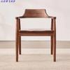 Silla de Libro Nogal Negro Nórdico Madera Maciza Completa Silla en Forma de Z Silla Kennedy Moderna Simple de Lujo Ligero Japonés
