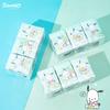 Sanrio Genuino Autorizado Nueve Paquetes de Papel Pañuelo Impreso Toalla de Mano Lindo Servilleta de Estudiante Pañuelo Facial