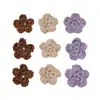 Accesorios para el cabello, broches, zapatos, calcetines, sombreros, adornos florales para ropa de otoño e invierno, flor de ganchillo hueca hecha a mano vintage, DIY