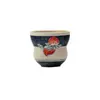 Taza de Té de Cerámica Glaseada Color Caramelo Vintage Taza de Maestro Creativa de Calabaza Juego de Té Kung Fu Taza de Cata Durazno Puro Pintado a Mano