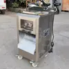 Directo de fábrica acero inoxidable comercial máquina automática para cortar carne lonchas de jamón carne desmenuzada carne en cubos rebanadora vertical de carne fresca