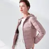 Chaqueta de Plumón Transfronteriza Otoño e Invierno para Mujer, Ligera, Corta, Estilo Coreano, de una Sola Pieza Tejida sin Costuras, Talla Grande, Cálida, Tendencia, Nuevo Estilo