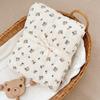 Manta de gasa de cuatro capas de algodón para bebé, toalla de baño, manta para siesta, estilo blogger de clase A, para niños y bebés