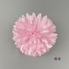 Simulación de flor de crisantemo de garra grande para boda, venta al por mayor, arreglo floral, decoración artesanal, accesorios hanfu, lasaña