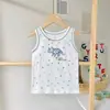 Chaleco para Niños 2026 Verano Nuevo Malla Transpirable Estampado para Niños Pequeños y Bebés, Chaleco Básico de Tirantes