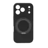 Funda de Silicona Líquida para Teléfono Móvil Adecuada para Apple 17Promax Funda para Teléfono Móvil Iphone16Plus con Soporte Magnético Giratorio