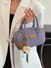 Bolso cruzado retro casual simple transfronterizo para mujer con un toque de alta gama, bolsa Boston tipo almohada versátil, diseño para el trabajo cruzado