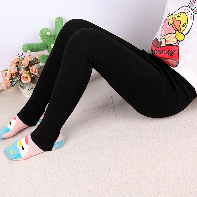 六指鼠8823纯色踩脚保暖裤15