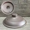 Colección de Tapas Negra y Marrón, Tapa Universal para Olla de Cerámica Negra de Arena Morada, Accesorios de Tapa para Cazuela Olla Eléctrica de Cocción Lenta Resistente a Altas Temperaturas