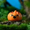 Micro Paisagem Moderna Resina Artesanato Série Halloween Pequenos Enfeites Transparente Fantasma Abóbora Carro Múmia Morte